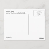 Coopers Hawk Postkarte (Rückseite)