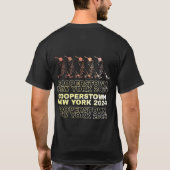 Cooperstown 2024 Black TShirt (Rückseite)