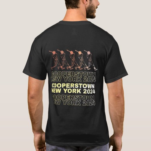 Cooperstown 2024 Black TShirt (Rückseite)
