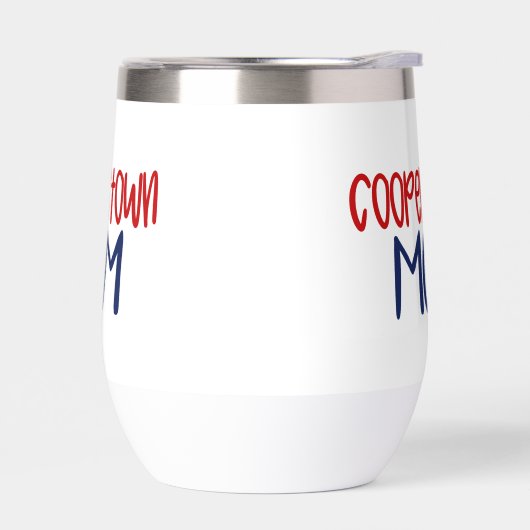 Cooperstown Mom Wine Sideline Tailgate (Links)