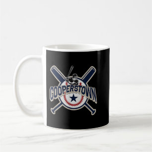 Cooperstown New York Baseball Game Family Vacation Kaffeetasse