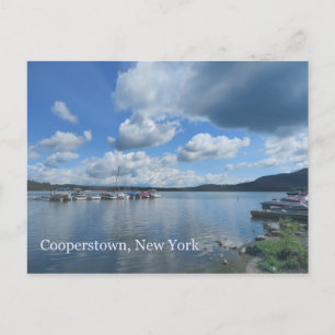 Cooperstown New York Otsego Postkarte