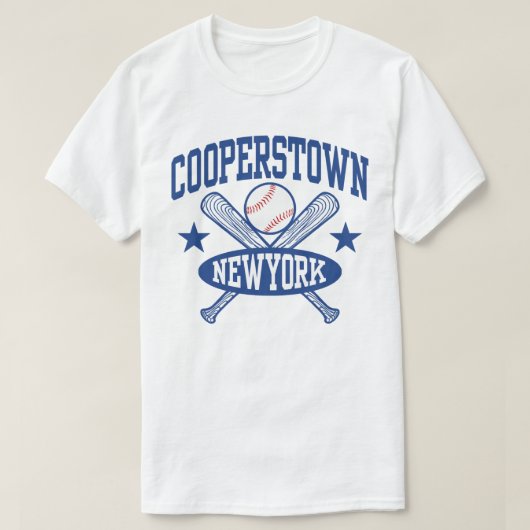 Cooperstown New York T - Shirt (Design vorne)
