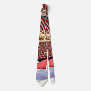 Cooperstown NY - Bäckereifenster mit amerikanische Krawatte