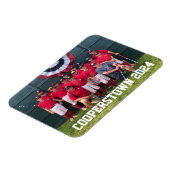 Cooperstown NY Baseball Custom Team Foto Magnet (Linke Seite)
