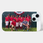 Cooperstown NY Baseball Team Foto Case-Mate iPhone Hülle (Rückseite (Horizontal))