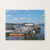 Cooperstown NY - Marina Beim Lake Front Park Puzzle (Horizontal)