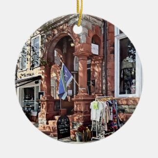 Cooperstown NY - Mode und Geschmack Keramik Ornament