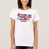 Cooperstown Patriotic Mama Squad Baseball T-Shirt (Vorderseite)