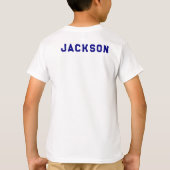 Cooperstown Siblings Foul Ball Retriever Club Name T-Shirt (Rückseite)