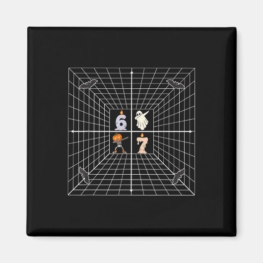 Coordinate 6 7 Funny Math Teacher Meme Science Hal Magnet (Vorne)