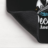 Coordinate Six Seven Funny Math Teacher Turkey  Mousepad (Ecke)