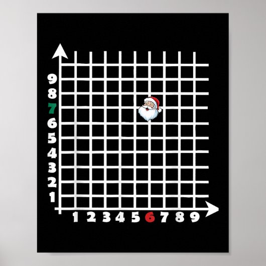 Coordinate Six Seven Trendy 6 7endy Retro Groovy 6 Poster (Vorne)