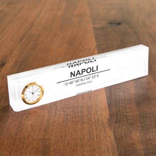 Coordinates Napoli Namensplakette (Seite)