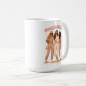 Coordinating Outfit Aesthetic Besties Vibes Kaffeetasse (VorderseiteRechts)