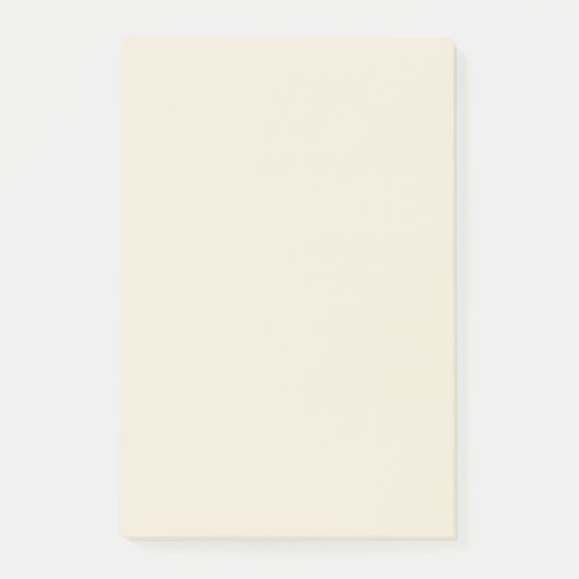 Coordinierte Eggshell-Klasse Post-it Klebezettel (Vorderseite)