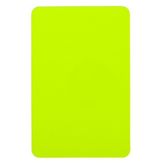 Coordinierte elektrische Limone Hochqualitätsfarbe Magnet (Vertikal)