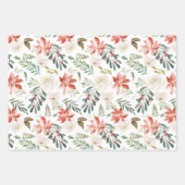 Coordinierte Weihnachts-Musterverpackung Geschenkpapier Set (Vorderseite 3)