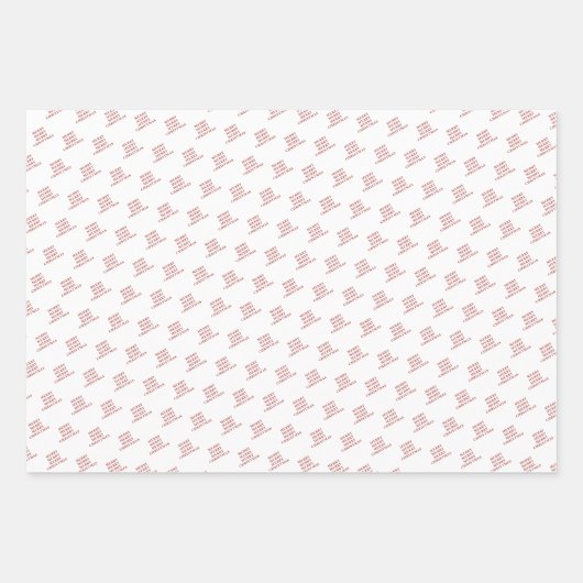 Coordinierte Weihnachts-Red-Kardinal-Verpackung Geschenkpapier Set (Vorderseite 3)