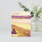 Coorong Nationalpark Australien Reise Postkarte (Stehend Vorderseite)