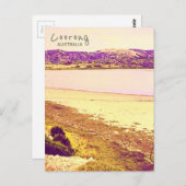Coorong Nationalpark Australien Reise Postkarte (Vorne/Hinten)