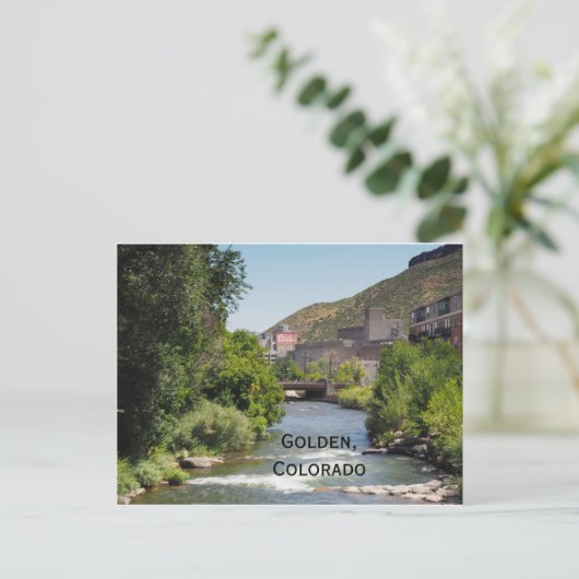 Coors Brewery in Golden, Colorado Postkarte (Stehend Vorderseite)