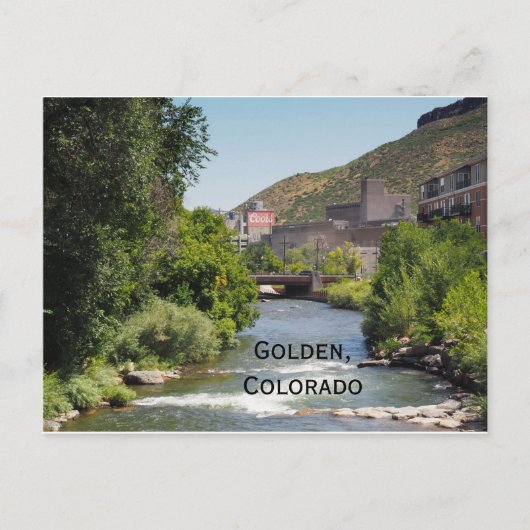 Coors Brewery in Golden, Colorado Postkarte (Vorderseite)