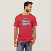 Coors Classic Miller Lite Surf Van Design T-Shirt (Vorne ganz)