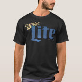 Coors Miller Lite Classic Design Front and Back T-Shirt (Vorderseite)