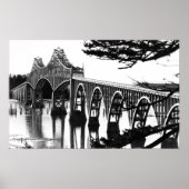 Coos Bay Bridge FotoNorth Bend, OR Poster (Vorne)