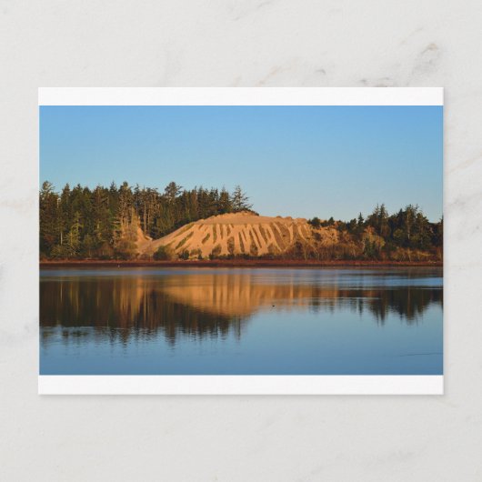 Coos Bay Landschaft Postkarte (Vorderseite)