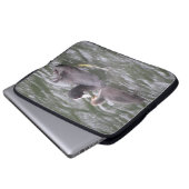 Coot Fütternd Hungerkind Laptop-Sieb Laptopschutzhülle (Vorne Knopf)