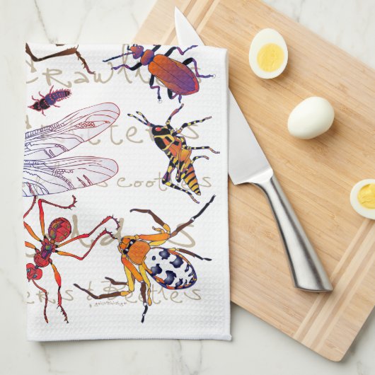 'Cooties Handtuch (Viertel Falte)