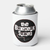 Coozie - Schwarzes Logo Dosenkühler (Kanne Vorderseite)