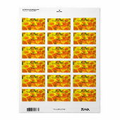 Copa de Oro Adresse Adressaufkleber (Vorne)