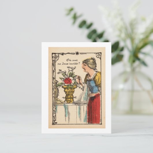 Copa de Rubin II / Rubin Vase II Postkarte (Stehend Vorderseite)