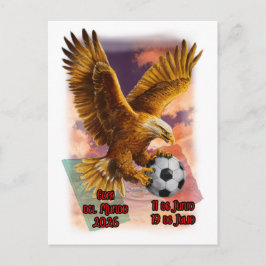 Copa del Mundo 2026 on a Feiertagspostkarte