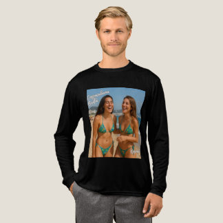 Copacabana Baila - Langarmshirt Herren Tri-Blend Shirt