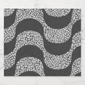 Copacabana Beach Boardwalk Alkoholflaschenetikett (Einzelnes Label)