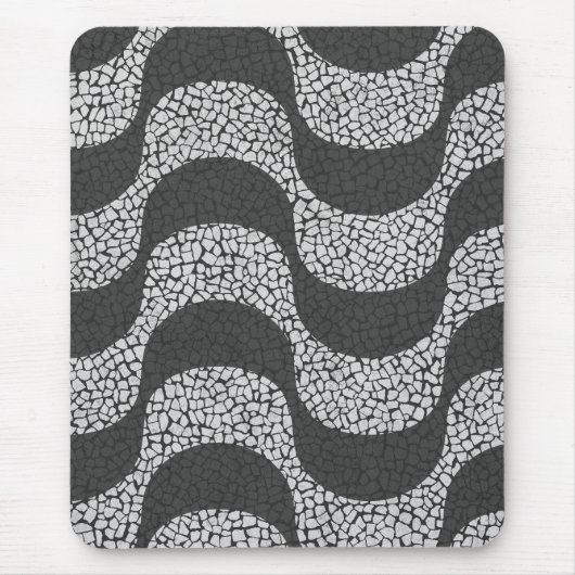 Copacabana Beach Boardwalk Mousepad (Vorne)