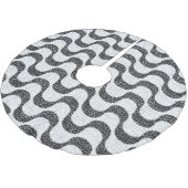 Copacabana Beach Polyester Weihnachtsbaumdecke (Schrägansicht)