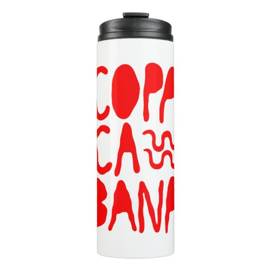 Copacabana Beach Thermosbecher (Vorderseite)