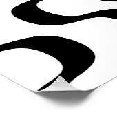 Copacabana Beach vertical 2 Poster (Ecke)