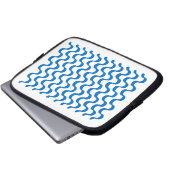 Copacabana Blue Laptopschutzhülle (Vorne Knopf)