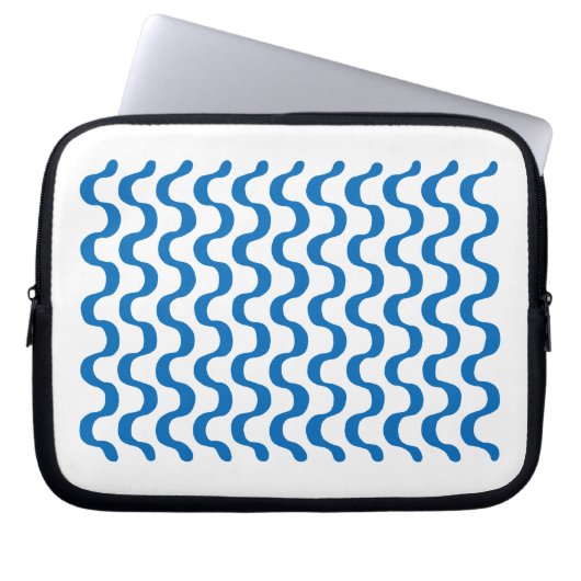 Copacabana Blue Laptopschutzhülle (Vorderseite)