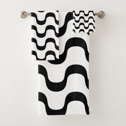 Copacabana Boardwalk Badhandtuch Set (Insitu)