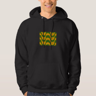 Copacabana Bürgersteig im Grün und im Gelb Hoodie