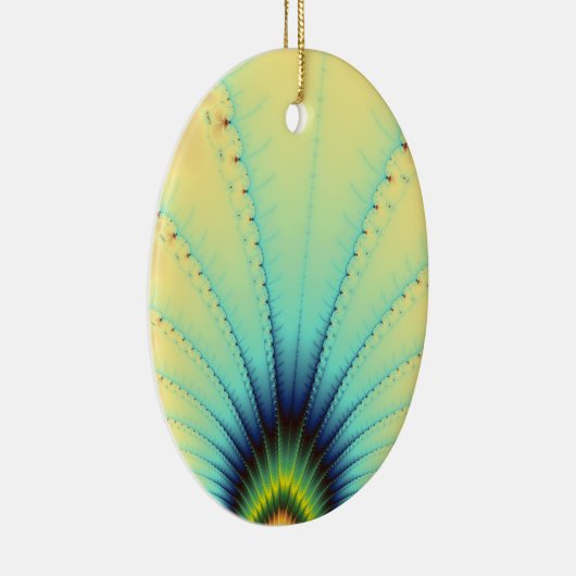 Copacabana-Fraktal Keramik Ornament (Rechts)