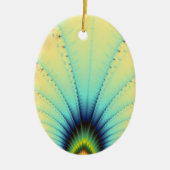 Copacabana-Fraktal Keramik Ornament (Vorne)