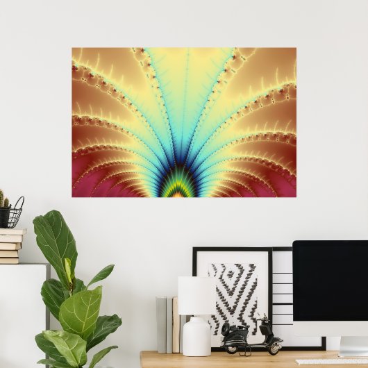 Copacabana-Fraktal Poster (Heimbüro)